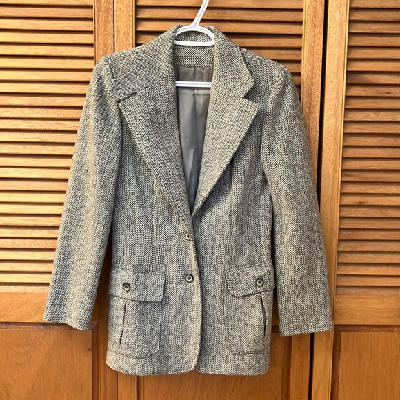 Vintage Tweed Menswear Style Blazer - Picture 3 of 16